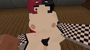 Steve pounds big Ellie in FapCraft/Jenny Mod frenzy!