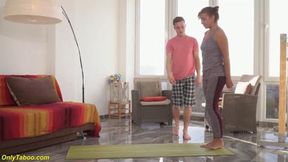 Mom Intense Fucked by Yoga Instructor