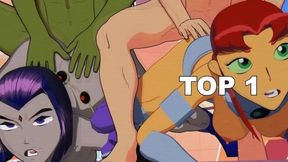 Starfire And Raven Were Thoroughly Fucked