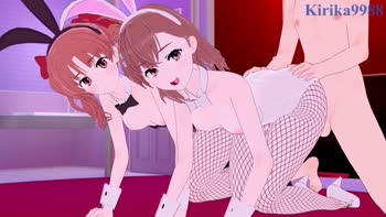 Misaka's Intimate Three-Way Adventure: Uncensored Japanese Cartoon