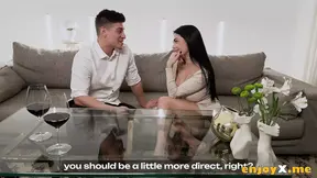 Goddess Sapphire Astrea's bunghole stretched by son Carrera's prick