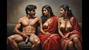 Indian first night sex virgin girl fucking with her experience husband cock