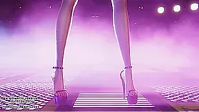 T-aras Sensual Day by Day Performance as Ahri in Steamy K-Pop Hentai Fusion