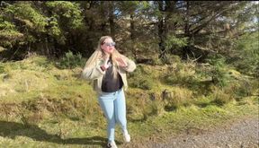 Emergency While Walking on the Public Trail but Had to Wet My Jeans