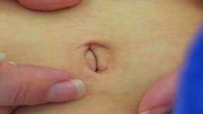 Belly Button Innie To Outie Closeup (mkv)