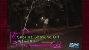 trans gata belissima se deixa filmar desfilando e mostrando tudo nas ruas da madrugada de sao paulo-sabrina rios
