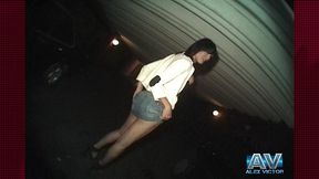 trans gata belissima se deixa filmar desfilando e mostrando tudo nas ruas da madrugada de sao paulo-sabrina rios