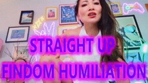 Straight Up Findom Humiliation - Mz Kim Asian Goddess Financial Domination Female Supremacy Jerk Off Instruction WMV