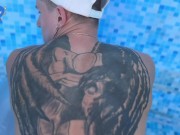 80 The boss got excited about cleaning the guy and couldn’t resist fucking him