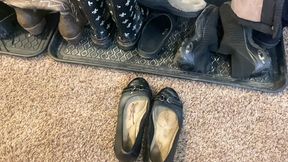 tiny human hiding in giantess shoe