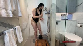 Goth Delilah - My Slave Foot Spa (hd 1080p Mp4)