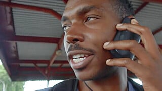 Ghanese Tantine Sucking Personal Trainers Fat Black Cock!