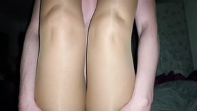 Mature Wife in Tights Fucked by Her Neighbor When Her Husband Is Not Home