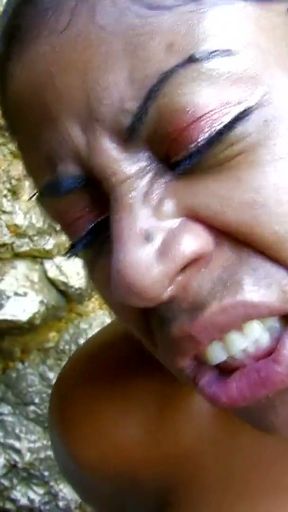 Terry anally dicks down a beautiful ebony hottie from columbia   Clip 3