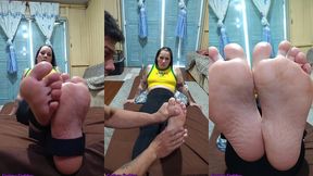 curious goddess - latina brazilian foot fethis