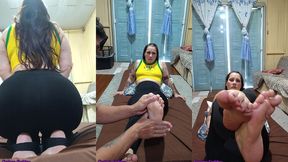 curious goddess - latina brazilian foot fethis