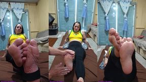 curious goddess - latina brazilian foot fethis