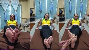 curious goddess - latina brazilian foot fethis