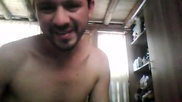 Hairy Chubby Latino Model Cumshot Fast and Talk