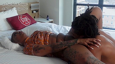 Honeydippedc get Pussy Worshiped and slurped by Hook