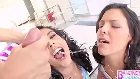 Danica Dillon, Danica Dillan And Mike Adriano In Saliva Xxx With Awesome And From