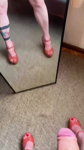 Stripping Down and Cumming for You