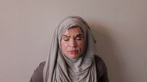 hijab cosplay - american milf blowjob