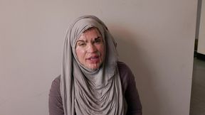 hijab cosplay - american milf blowjob