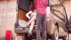 Tokyo Tease - Busty Teen gets ravished in van by two guys