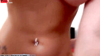Threesome With Hot Step-Sisters With Sticky Creampie 58