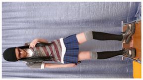 18 yo anime girl tramples my floor-face with Doc Martens shoes (part 10 of 12), flo015x 1080p