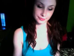 cute tight teen flashes on webcam chat