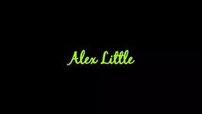 Alex Little Is a New Blonde in Town  Sucks a Big Black Cock and Jacks It off on Her Face