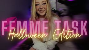 Femme Task: Slutty Halloween Prep
