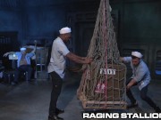 Sailor Submits to Latino and Ebony Navy Hunks