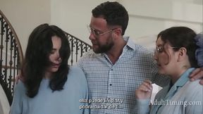 Unfaithful Spouse Drives Pregnant Wife To Gangbang - Casey Calvert, Leana Lovings