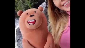 Ursinho na Cachoeira....ele me viu brincando com o principenq achei la... quer ver vc tambem?... : bolivianamimi