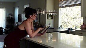 bratty stepdaughter-deep kissing, lesbian, taboo roleplay