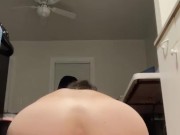 Naked stretching routine