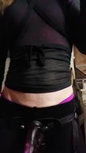 Gaggin em  on my Cock while Smoking!!