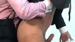 Sweet Deal - Bareback Gay Sex In Office With Two Muscled Bears