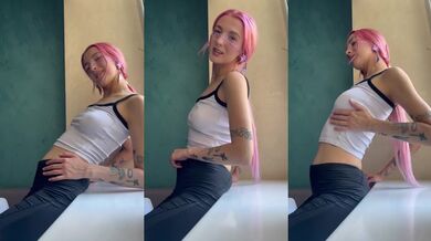 Hot tease onlyfans model stripped big natural tits pussy teased solo amateur fit