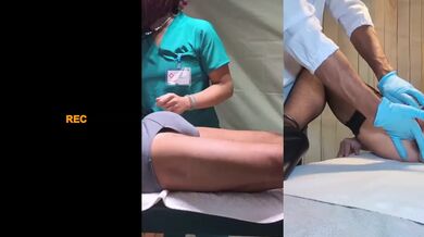 Doctor ruins milf pussy with huge cock