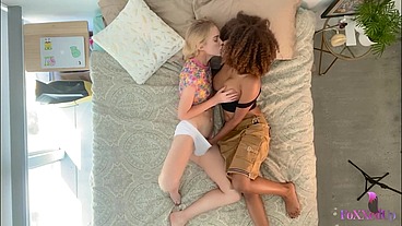 Chloe Cherry & Jenna Foxx Toy With Each Other! Cunnilingus & More!