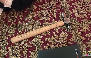 Cute maid in crotchless panties gets fucked during her interview