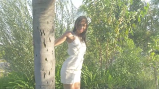 Hot Brunette Tight Ass College Teen´s First Time on Cam Public Masturbation