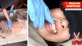 [EN] Bellybutton Obsession in the Infirmary: Doctor Mirei KYONO Licks and Electro-Teases Bound Aina NAGASE copy 1