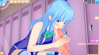 3D Hentaigame - Aqua addicted to dick