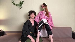 Gothic Student Dominates Babe in Lewd Talk and Rough Doggystyle