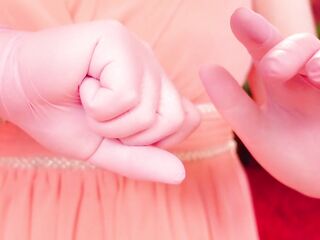 ASMR clip: medical gloves sexy sounds, snaps, teasing